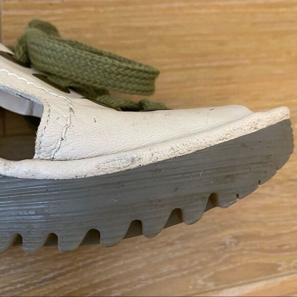 Fly LONDON-YLVA LACE UP LEATHER SANDALS - Picture 5 of 11